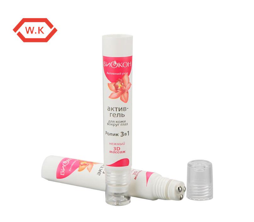 D19mm PE Eye Cream Roller Ball Tube Three Ball Roller Ball Applicator for Eye Cream Custom Color Printing OEM Manufacturer (D19mm | D19mm 3-ball eye-roller cap)