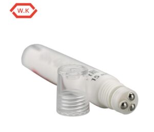 D19mm PE Eye Cream Roller Ball Tube Three Ball Roller Ball Applicator for Eye Cream Custom Color Printing OEM Manufacturer (D19mm | D19mm 3-ball eye-roller cap) detail thumb
