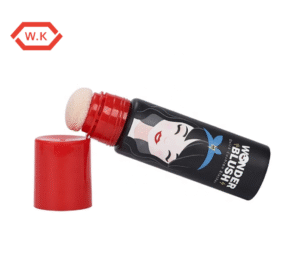 D30mm PE Cushion Puff Applicator Tube for Makeup Custom Color Printing OEM Manufacturer detail thumb