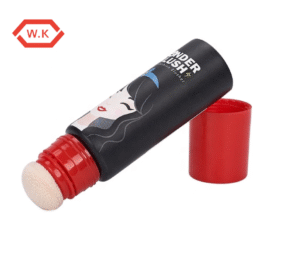 D30mm PE Cushion Puff Applicator Tube for Makeup Custom Color Printing OEM Manufacturer detail thumb