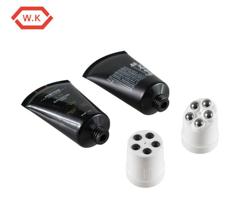 Ống bóng lăn massage PE D50mm, ống lăn massage góc, dụng cụ bôi massage cho cơ thể, in màu tùy chỉnh, nhà sản xuất OEM