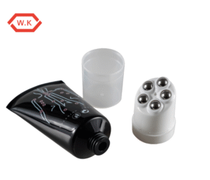 D50mm PE Roller Ball Tube Five Ball Angled Head Roller Ball Applicator for Body Massage Custom Color Printing OEM Manufacturer detail thumb