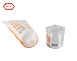 D25mm PE Cosmetic Squeeze Tube Acrylic Acrylic Pentagon Cap for Skincare Custom Color Printing OEM Manufacturer detail thumb