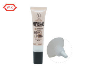 D25mm PE Cosmetic Squeeze Tube Nozzle Tip Cap for Skincare Custom Color Printing OEM detail thumb