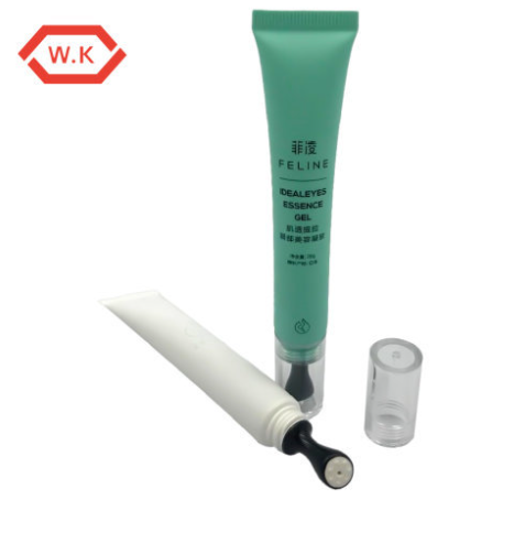 D19mm PE Eye Cream Squeeze Tube Ingot-Cap Eye Cream Tube for Eye Cream Custom Color Printing OEM Manufacturer