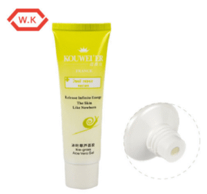 D19mm PE Kosmetik Sıkma Borusu Vida Bağlayıcı üçün Dəriyə qulluq, Xüsusi Rəng Çapı OEM İstehsalçı