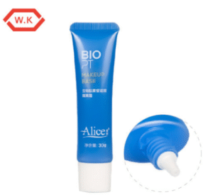 D25mm PE Makeup Squeeze Tube Flat Acrylic Cap for Makeup Custom Color Printing OEM Manufacturer